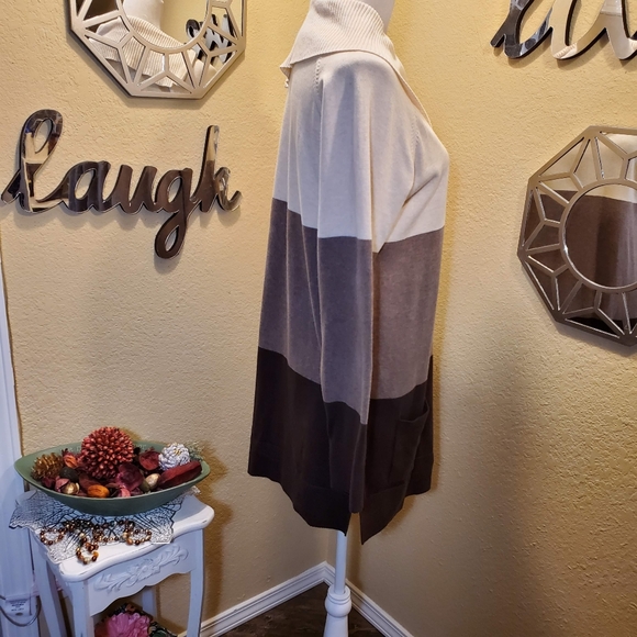 Jeanne Pierre Color Block Sweater sz XL NwoT - Picture 6 of 11